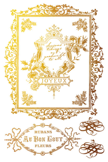 IOD foil transfer  Figgy & Flourish ( 8 vellen) limited edition - Afbeelding 7