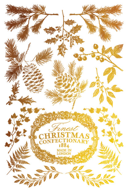 IOD foil transfer  Figgy & Flourish ( 8 vellen) limited edition - Afbeelding 10