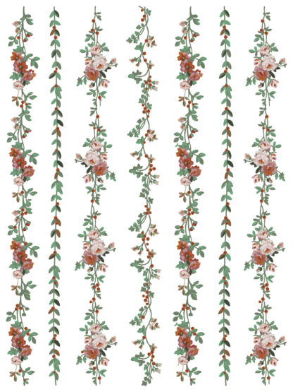 IOD  kerst Paint  Inlay La Folie  - 8 vellen limited edition - Afbeelding 5