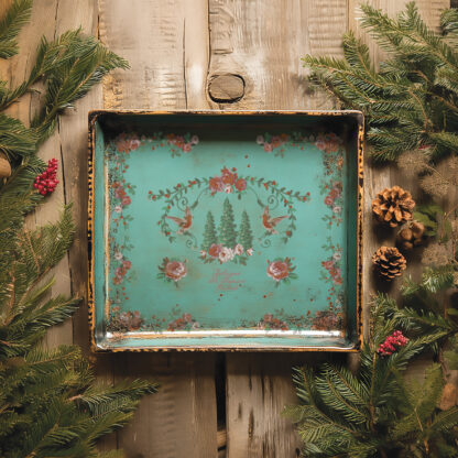 IOD  kerst Paint  Inlay La Folie  - 8 vellen limited edition - Afbeelding 9