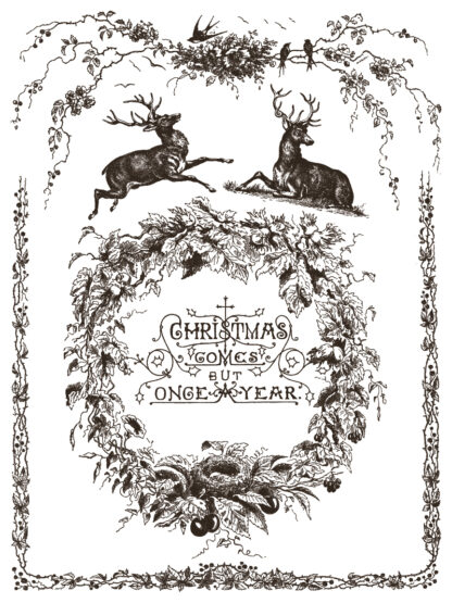 Iron Orchid Designs Christmas Paint  Inlay Twelfth Night - Afbeelding 3