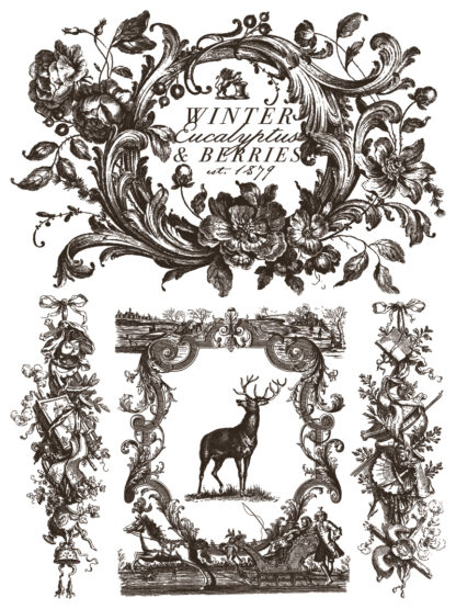 Iron Orchid Designs Christmas Paint  Inlay Twelfth Night - Afbeelding 6
