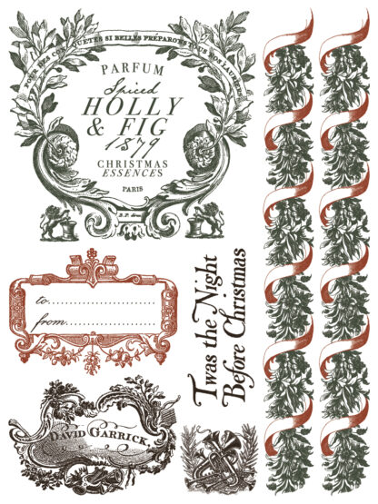 Iron Orchid Designs Christmas Paint  Inlay Twelfth Night - Afbeelding 7