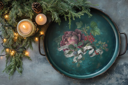 Iron orchid designs Christmas transfer Clementine( 8 vellen) limited edition - Afbeelding 10