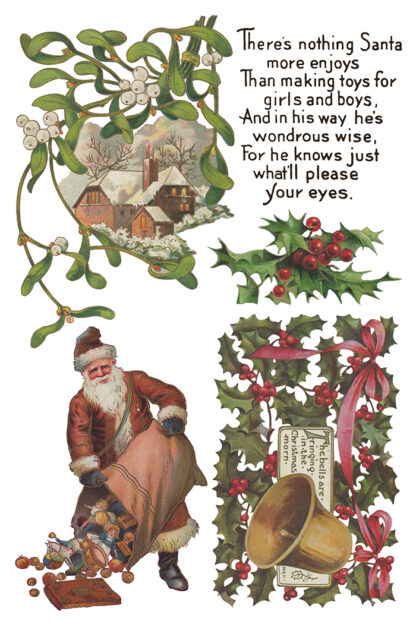 Iron orchid designs transfer Christmas Joy( 8 vellen) limited edition - Afbeelding 4