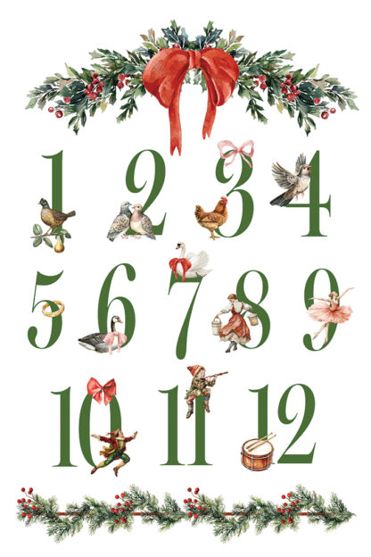 Iron orchid designs Partridge Lane transfer ( 8 vellen) limited edition - Afbeelding 11
