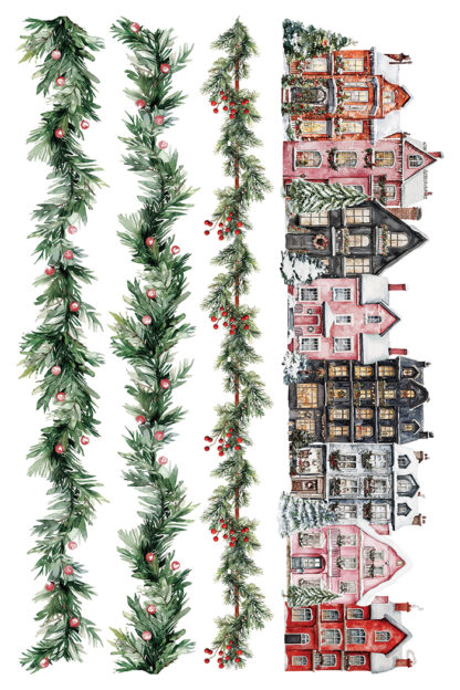 Iron orchid designs Partridge Lane transfer ( 8 vellen) limited edition - Afbeelding 12