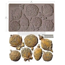 Redesign Mould - Shimmering Holiday Ornaments