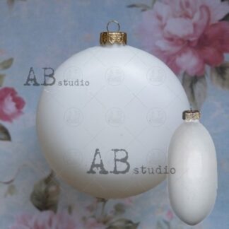 Plastic kerstbal medallion 120mm