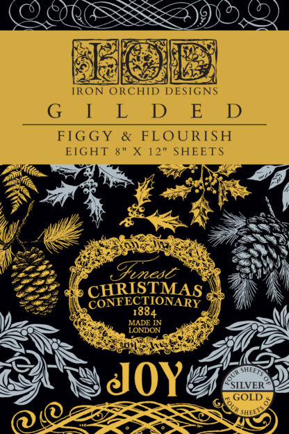 IOD foil transfer Figgy & Flourish ( 8 vellen) limited edition