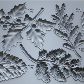 Iron Orchid Designs mould Winter Forage limited edition