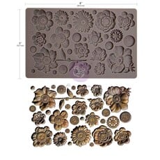 Finnabair Mould - Rusty Flowers