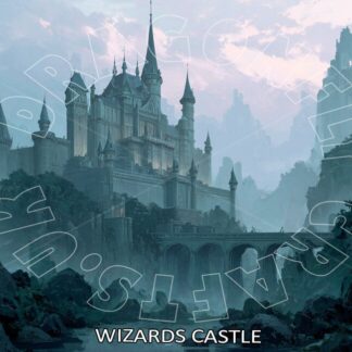 Dragonflycrafts Rice paper Wizards castle