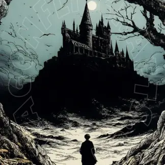 Dragonflycrafts  Rice paper a wizards tale 2