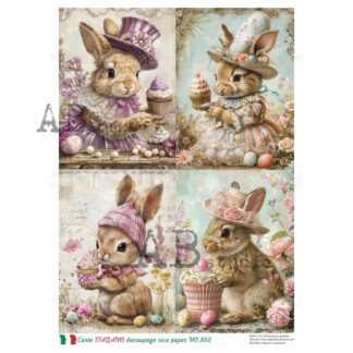 Carte Italiano paas decoupage rice paper no.862