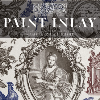 Iron Orchid Designs Paint inlay Hameau de la reine