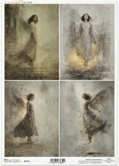 ITD Decoupage Rice paper Engel R2725