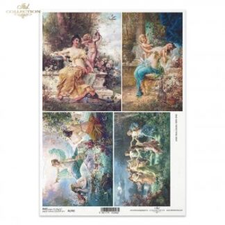 ITD Rice paper R1705 schilderij A4