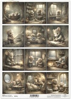 ITD Rice paper R2741 muisjes A4