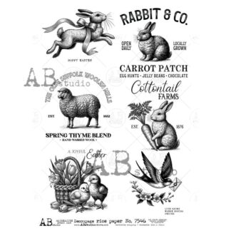 AB Studio pasen rice paper A4 ID-7546