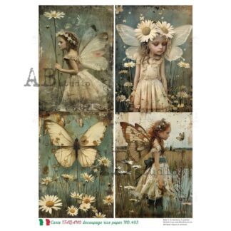 Carte Italiano decoupage rice paper no. 493