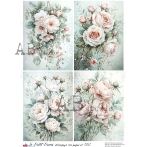 Le Petit Paris decoupage Papier No. 591 A4