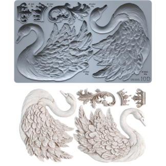 Iron Orchid Designs mould Swans