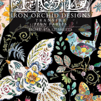 Iron Orchid Designs transfer Fern Fables