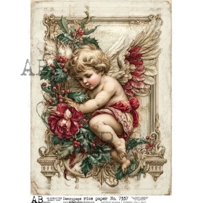 AB Studio engel decoupage A4 ID-7337