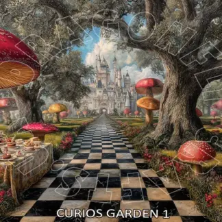 Dragonflycraft Rice paper Curios Garden 1