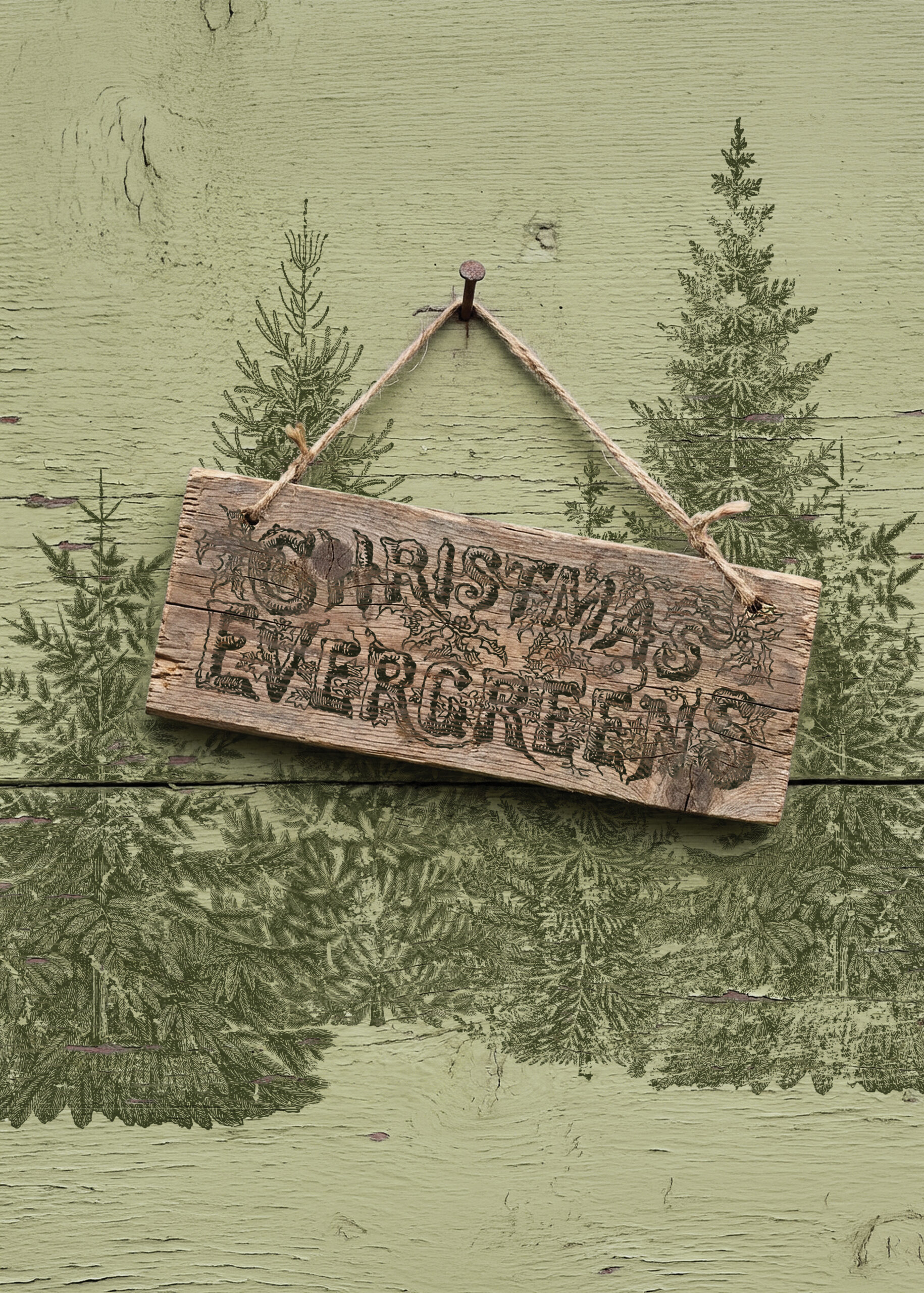 IOD Christmas stempel Winter Grove, limited edition 2 IOD Christmas stempel Winter Grove, limited edition - Afbeelding 2