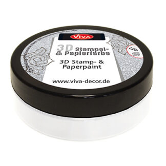 Viva 3d stempelverf wit