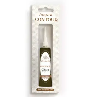 Stamperia contour liner zwart