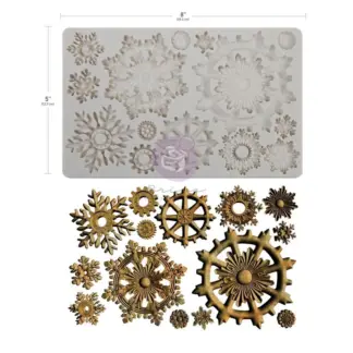 Finnabair Mal Frosty Gears 5x8 Inch