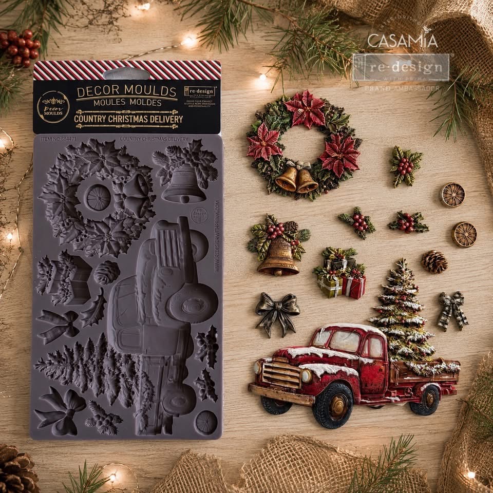 Re-Design with Prima Country Christmas Delivery 2 Re-Design with Prima Country Christmas Delivery - Afbeelding 2