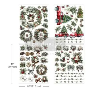 Redesign - MIDI Decor Transfer Home For The Holidays
