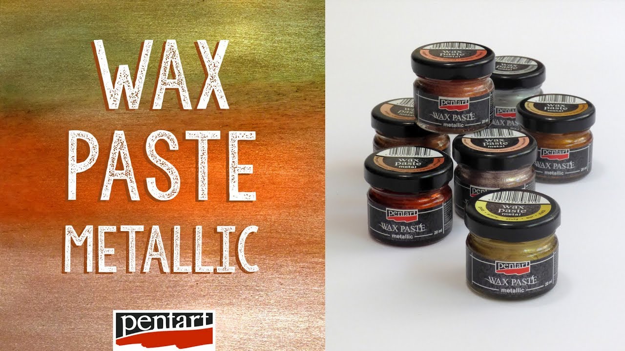 Wax paste metallic gilding wax Bij Cora